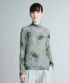 HIROKO KOSHINO / ヒロココシノ カットソー | 【洗える/日本製】デザインプリントインナー