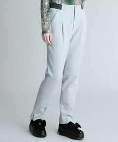 HIROKO KOSHINO / ヒロココシノ チノ・ワークパンツ | 【洗える/日本製】ストレッチデザインパンツ