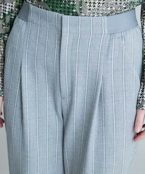 HIROKO KOSHINO / ヒロココシノ チノ・ワークパンツ | 【洗える/日本製】ストレッチデザインパンツ | 詳細4