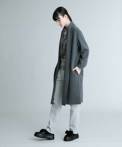 HIROKO KOSHINO / ヒロココシノ チノ・ワークパンツ | 【洗える/日本製】ストレッチデザインパンツ | 詳細9