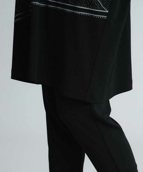 HIROKO KOSHINO / ヒロココシノ ロング・マキシ丈ワンピース | 【洗える/日本製】デザインプリントドレス | 詳細7