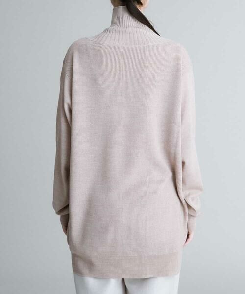 HIROKO KOSHINO / ヒロココシノ ニット・セーター | 配色ニットチュニック | 詳細2