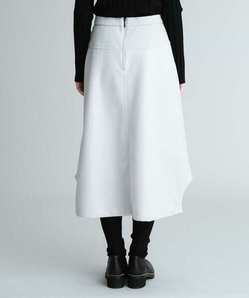 HIROKO KOSHINO / ヒロココシノ ロング・マキシ丈スカート | 【洗濯機で洗える】リブ配色デザインスカート | 詳細2