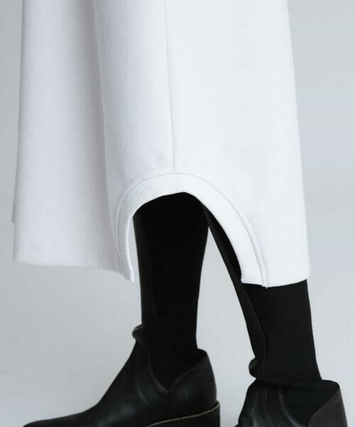 HIROKO KOSHINO / ヒロココシノ ロング・マキシ丈スカート | 【洗濯機で洗える】リブ配色デザインスカート | 詳細6