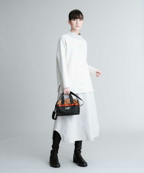 HIROKO KOSHINO / ヒロココシノ ロング・マキシ丈スカート | 【洗濯機で洗える】リブ配色デザインスカート | 詳細9