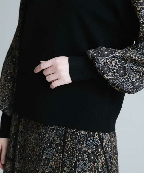 HIROKO KOSHINO / ヒロココシノ ニット・セーター | プリントジョイントニット | 詳細5