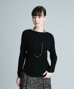 HIROKO KOSHINO / ヒロココシノ ニット・セーター | イレギュラーリブニット