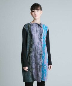 HIROKO KOSHINO / ヒロココシノ チュニック | 【洗える/日本製】アートデザインチュニック