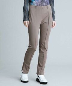 HIROKO KOSHINO / ヒロココシノ チノ・ワークパンツ | 【洗える/日本製】センタータックパンツ