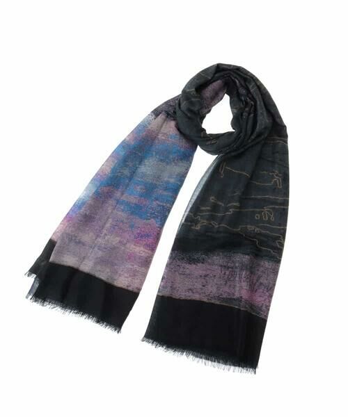 HIROKO KOSHINO / ヒロココシノ マフラー・ショール・スヌード・ストール | アートプリントストール | 詳細4