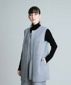 HIROKO KOSHINO / ヒロココシノ ベスト | 【洗える】ダブルエアベスト