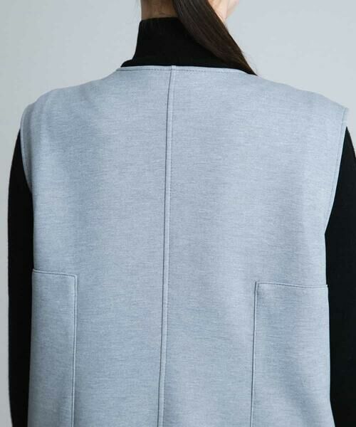 HIROKO KOSHINO / ヒロココシノ ベスト | 【洗える】ダブルエアベスト | 詳細4