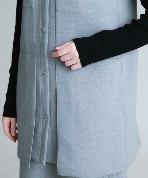 HIROKO KOSHINO / ヒロココシノ ベスト | 【洗える】ダブルエアベスト | 詳細6