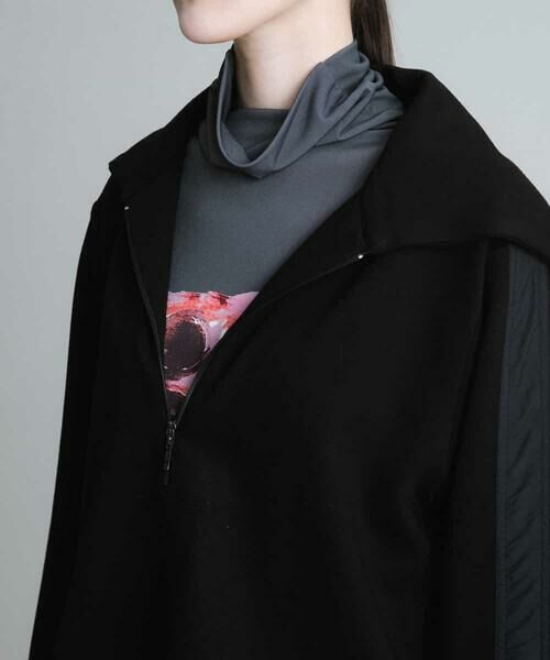 HIROKO KOSHINO / ヒロココシノ カットソー | 【洗える】ジョイントライントップス | 詳細1