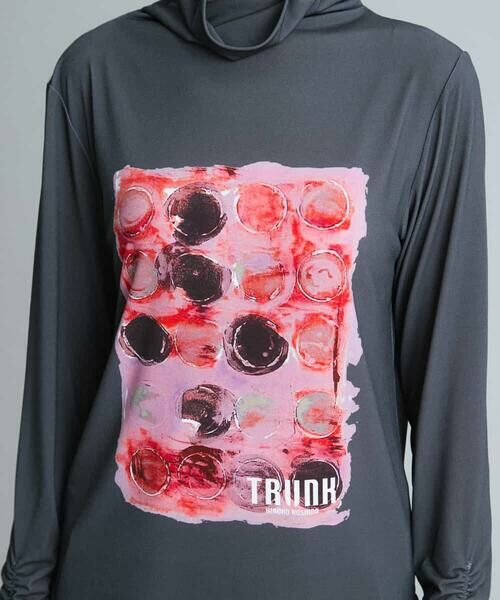 HIROKO KOSHINO / ヒロココシノ カットソー | 【洗濯機で洗える/日本製】プリントプルオーバー | 詳細7