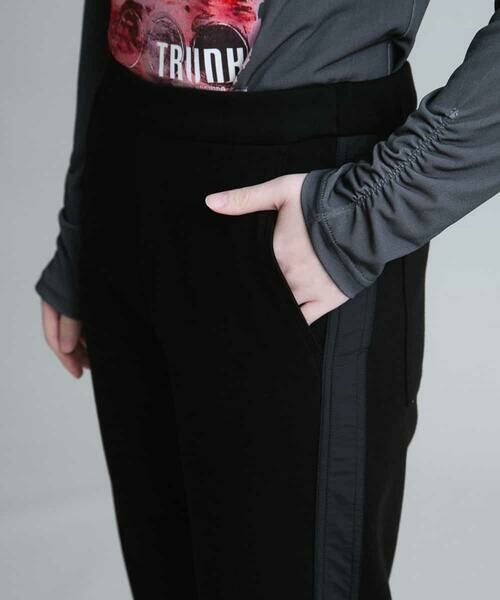 HIROKO KOSHINO / ヒロココシノ チノ・ワークパンツ | 【洗える】ジョイントラインパンツ | 詳細5