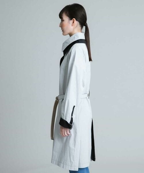 HIROKO KOSHINO / ヒロココシノ その他アウター | 【洗える】配色タフタコート | 詳細2