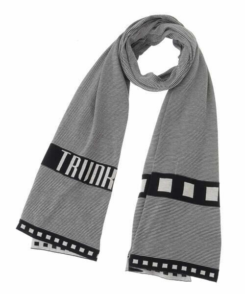 HIROKO KOSHINO / ヒロココシノ マフラー・ショール・スヌード・ストール | 【洗える/日本製】ニットボーダーストール | 詳細4