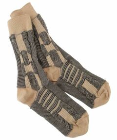 HIROKO KOSHINO / ヒロココシノ その他小物 | 【洗濯機で洗える/日本製】CHECKジャカードソックス