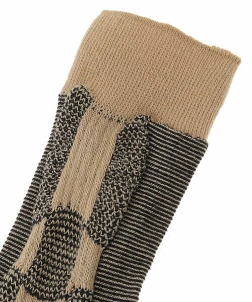 HIROKO KOSHINO / ヒロココシノ その他小物 | 【洗濯機で洗える/日本製】CHECKジャカードソックス | 詳細2