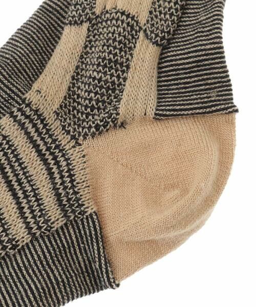 HIROKO KOSHINO / ヒロココシノ その他小物 | 【洗濯機で洗える/日本製】CHECKジャカードソックス | 詳細3