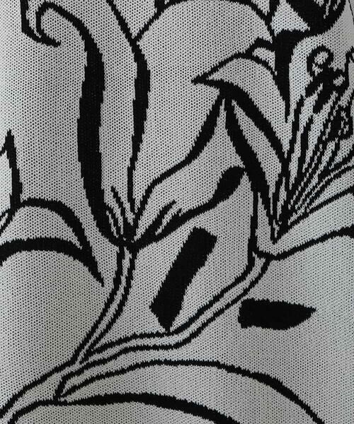 HIROKO KOSHINO / ヒロココシノ ニット・セーター | 【日本製】フラワージャガードニット | 詳細7