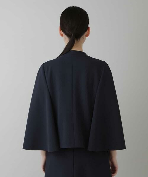 HIROKO KOSHINO / ヒロココシノ セットアップ | 【日本製】ケープショートジャケット | 詳細2