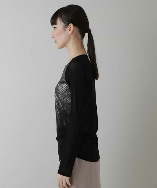 HIROKO KOSHINO / ヒロココシノ カットソー | 【洗える/日本製】グラデチュールプルオーバー | 詳細1