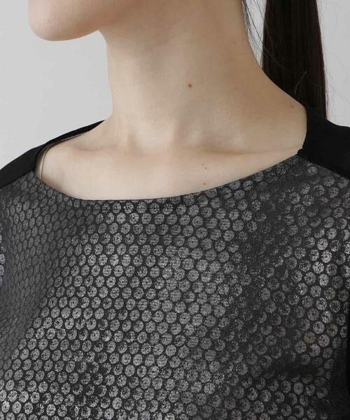 HIROKO KOSHINO / ヒロココシノ カットソー | 【洗える/日本製】グラデチュールプルオーバー | 詳細4