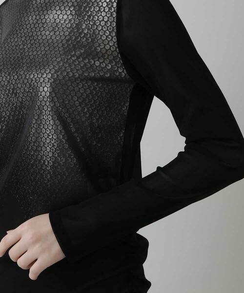 HIROKO KOSHINO / ヒロココシノ カットソー | 【洗える/日本製】グラデチュールプルオーバー | 詳細5