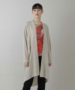 HIROKO KOSHINO / ヒロココシノ ニット・セーター | メタリックニットロングカーディガン