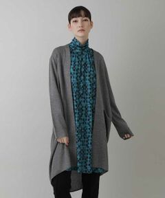 HIROKO KOSHINO / ヒロココシノ ニット・セーター | メタリックニットロングカーディガン