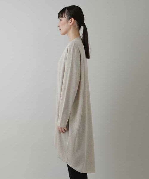 HIROKO KOSHINO / ヒロココシノ ニット・セーター | メタリックニットロングカーディガン | 詳細1