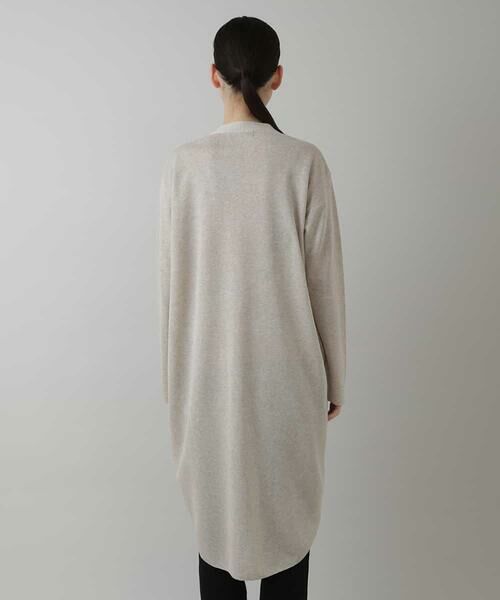 HIROKO KOSHINO / ヒロココシノ ニット・セーター | メタリックニットロングカーディガン | 詳細2