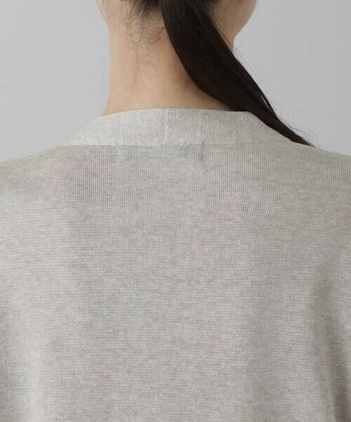 HIROKO KOSHINO / ヒロココシノ ニット・セーター | メタリックニットロングカーディガン | 詳細3