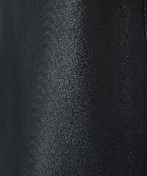 HIROKO KOSHINO / ヒロココシノ ベスト | デザインレザーショートベスト | 詳細8