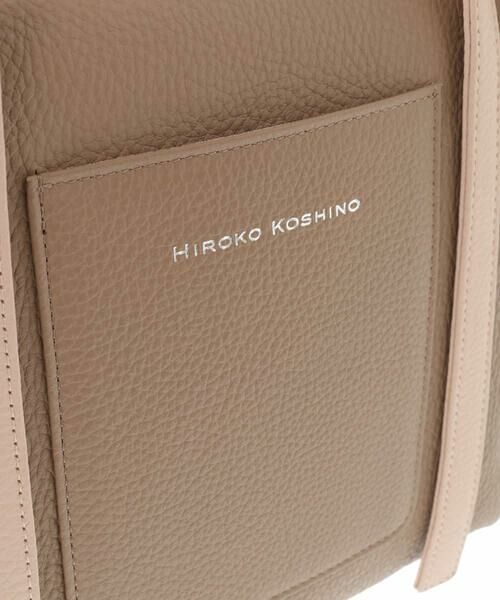 HIROKO KOSHINO / ヒロココシノ トートバッグ | 【日本製】COLORコンビスクエアーバッグ | 詳細6