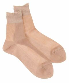 HIROKO KOSHINO / ヒロココシノ その他小物 | 【洗濯機で洗える/日本製】ラメソックス