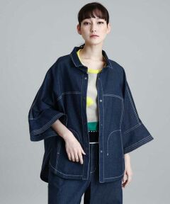 HIROKO KOSHINO / ヒロココシノ シャツ・ブラウス | 【洗濯機で洗える】デニムシャツジャケット