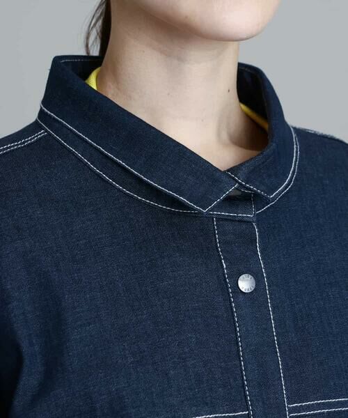 HIROKO KOSHINO / ヒロココシノ シャツ・ブラウス | 【洗濯機で洗える】デニムシャツジャケット | 詳細4