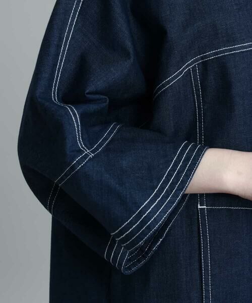 HIROKO KOSHINO / ヒロココシノ シャツ・ブラウス | 【洗濯機で洗える】デニムシャツジャケット | 詳細5