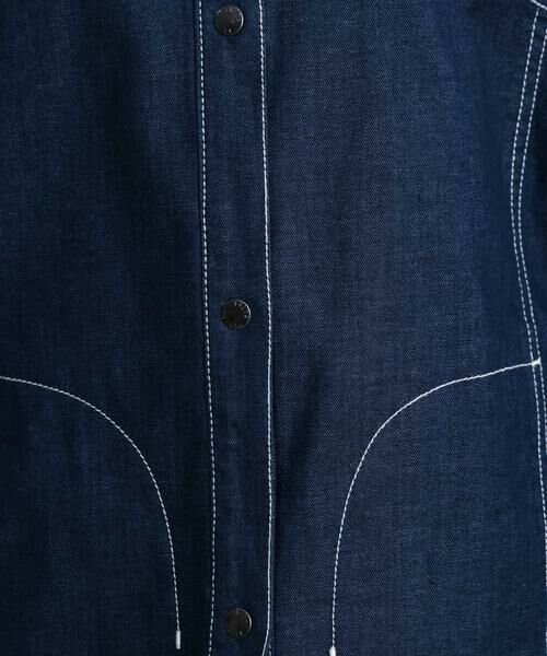 HIROKO KOSHINO / ヒロココシノ シャツ・ブラウス | 【洗濯機で洗える】デニムシャツジャケット | 詳細8