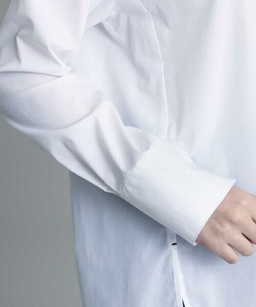 HIROKO KOSHINO / ヒロココシノ シャツ・ブラウス | 【洗濯機で洗える】ボリュームタートルブラウス | 詳細5