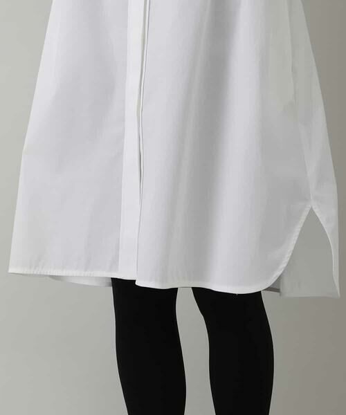 HIROKO KOSHINO / ヒロココシノ シャツ・ブラウス | 【洗濯機で洗える】リブアクセントブラウス | 詳細6