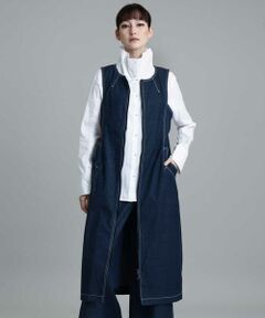 HIROKO KOSHINO / ヒロココシノ ロング・マキシ丈ワンピース | 【洗濯機で洗える】デニムワンピース