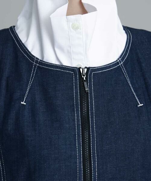 HIROKO KOSHINO / ヒロココシノ ロング・マキシ丈ワンピース | 【洗濯機で洗える】デニムワンピース | 詳細2