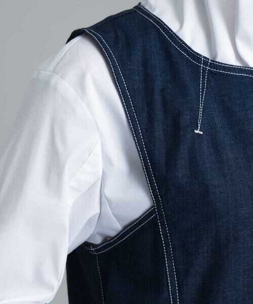 HIROKO KOSHINO / ヒロココシノ ロング・マキシ丈ワンピース | 【洗濯機で洗える】デニムワンピース | 詳細3