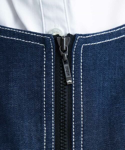 HIROKO KOSHINO / ヒロココシノ ロング・マキシ丈ワンピース | 【洗濯機で洗える】デニムワンピース | 詳細6