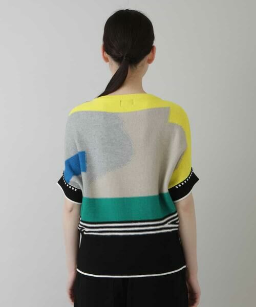 HIROKO KOSHINO / ヒロココシノ ニット・セーター | アートデザインニットトップス | 詳細2