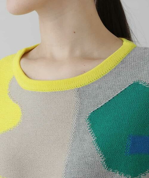 HIROKO KOSHINO / ヒロココシノ ニット・セーター | アートデザインニットトップス | 詳細4